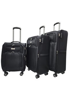 Track Suitcase Luggage Sets - Lightweight Expandable Suitcase set of 3 pieces - Trolley Bag for Travel with Spinner Wheels 4  - Image 1