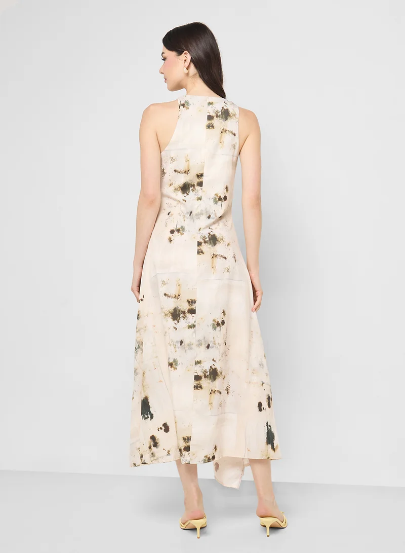 Ginger Draped A Line Dress