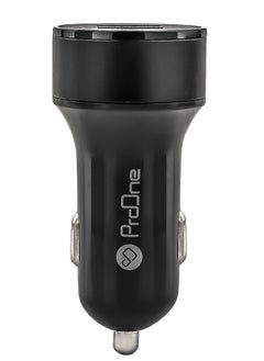 ProOne ProOne PCG13 Dual USB Car Charger 2.4A - Fast Charging, Compact & Lightweight - Black  - Image 2