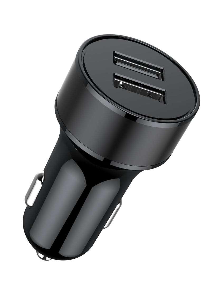 برو واحد شاحن سيارة ProOne PCG13 ثنائي USB بقوة 2.4 أمبير - شحن سريع، صغير الحجم وخفيف الوزن - أسود  - Image 3