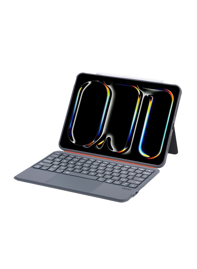 Neutral M4 Magnetic Magic Keyboard Compatible With 2025 Ipad 11/ipad Pro 11/pro 13 Tablet Keyboard Leather Case - Image 4