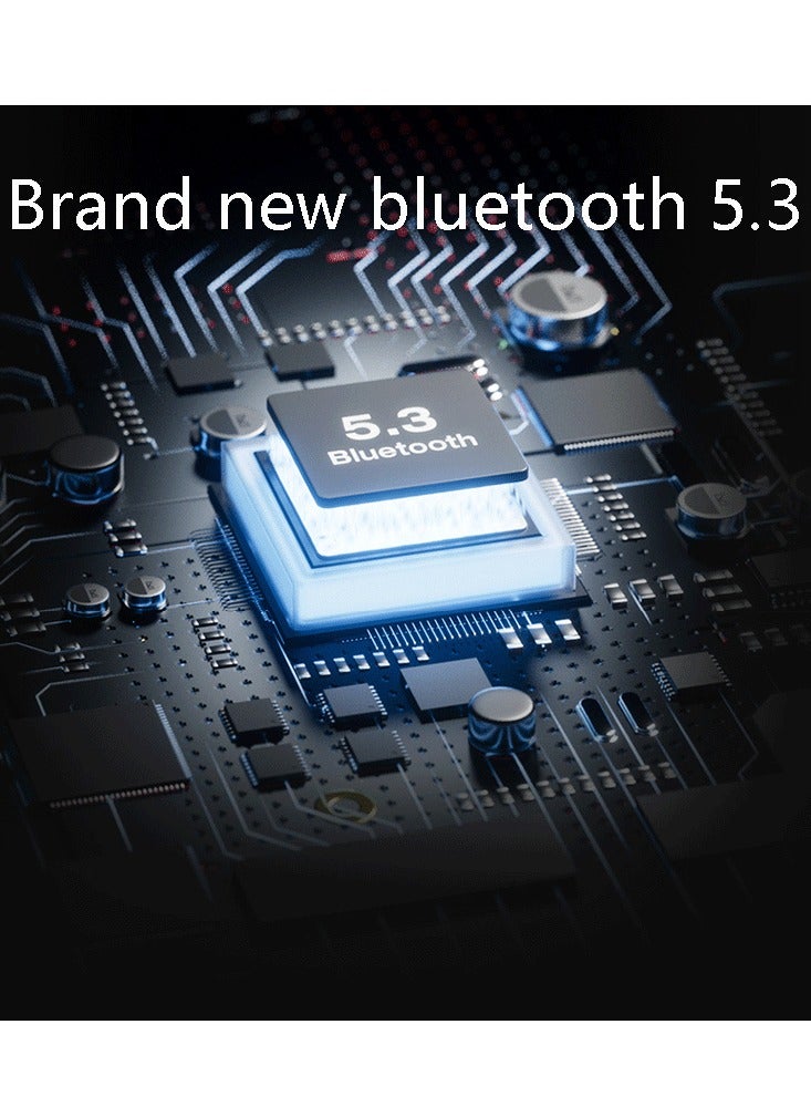 SYOSI Portable Bluetooth Speaker IPX7 Waterproof Wireless Speaker with Bluetooth 5.3 TWS Pairing 360° Surround Sound Colorful Flashing Lights 30W Super Bass 24H Playtime for Outdoor Party Beach Travel - Image 5