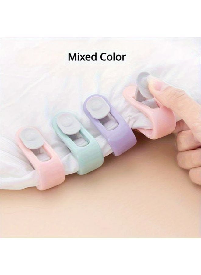 10Pcs Non Slip Duvet Clips Multi Purpose Blanket Holders For Clothing Curtains Socks - Image 2