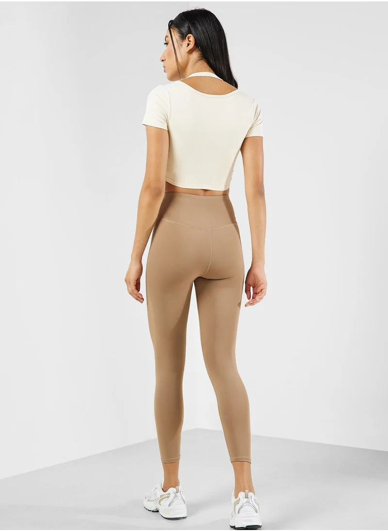 FRWD Layered T-Shirt & High Waist Legging Set