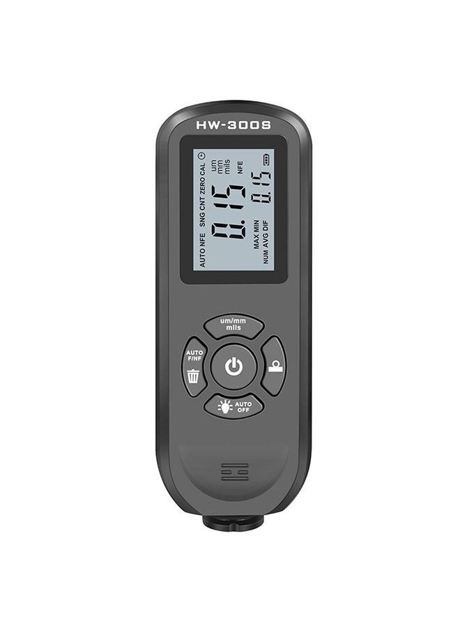 ماركة غير محددة - جهاز ديچيتال لقياس سمك طلاء السيارة عالي الجودة / HW-300S - Image 1