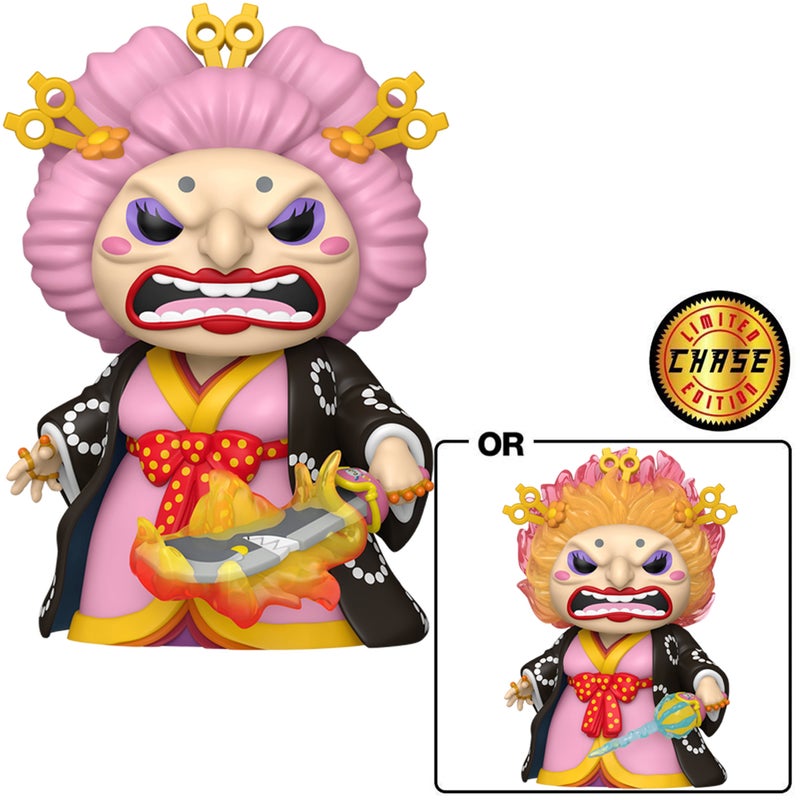 Funko Pop! Super: One Piece - Big Mom (Kimono) - 1/6 Odds for Rare Chase Variant - One Piece - Collectable Vinyl Figure - Gift Idea - Official Merchandise - Toys for Kids & Adults - Image 1
