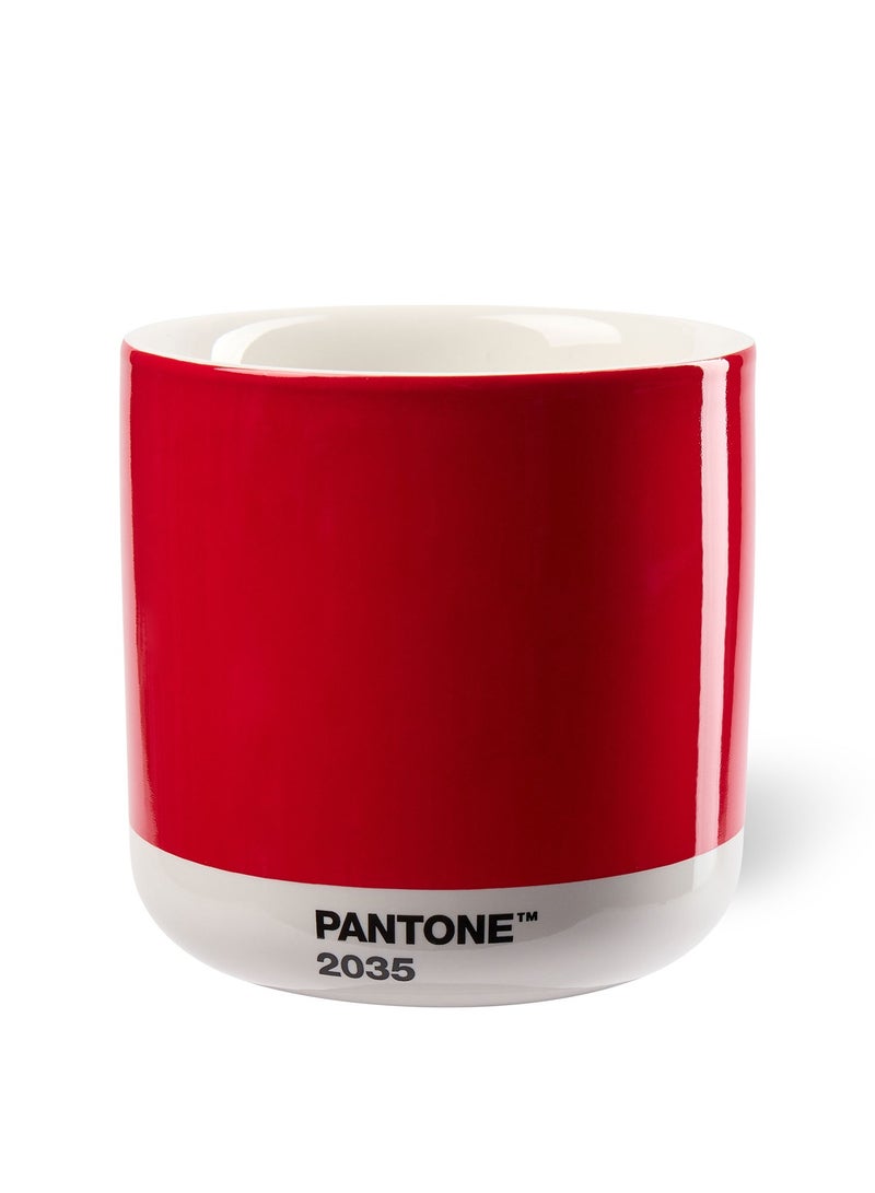 Pantone Start Each Day Latte Thermo Cup – Red