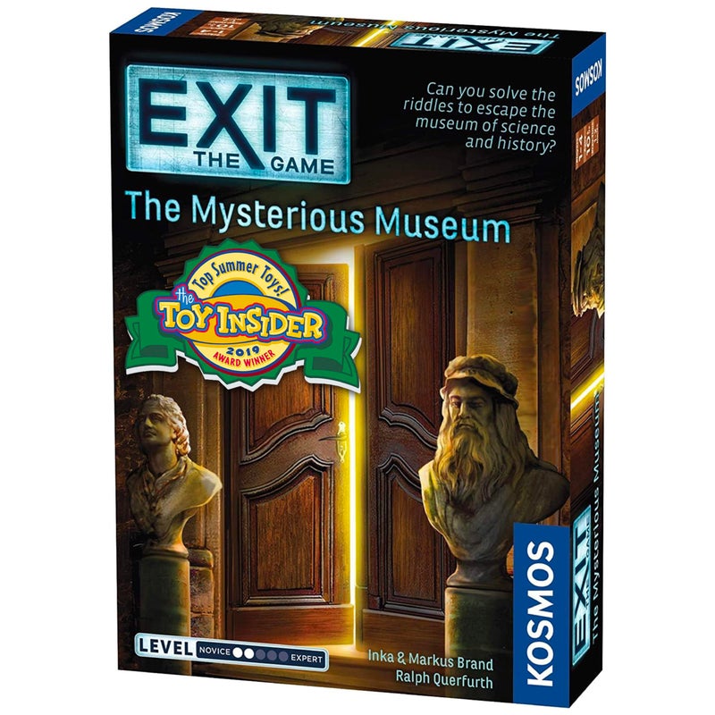 Thames & Kosmos Exit: The Mysterious Museum | Exit: The Game - A Kosmos Game | Family-Friendly, Card-Based at-Home Escape Room Experience for 1 to 4 Players, Ages 10+ - Image 1