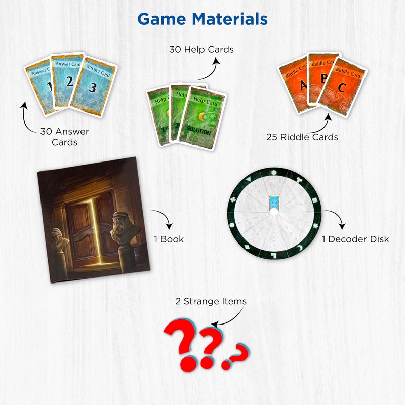 Thames & Kosmos Exit: The Mysterious Museum | Exit: The Game - A Kosmos Game | Family-Friendly, Card-Based at-Home Escape Room Experience for 1 to 4 Players, Ages 10+ - Image 3