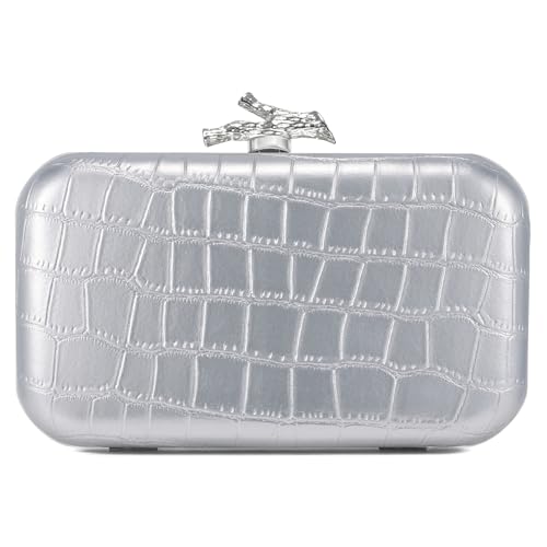 CHUNLI Clutch Purses for Women Evening/Wedding Chic Woven Bag Formal PU Leather Purse Designer Handbags for Women - Image 1