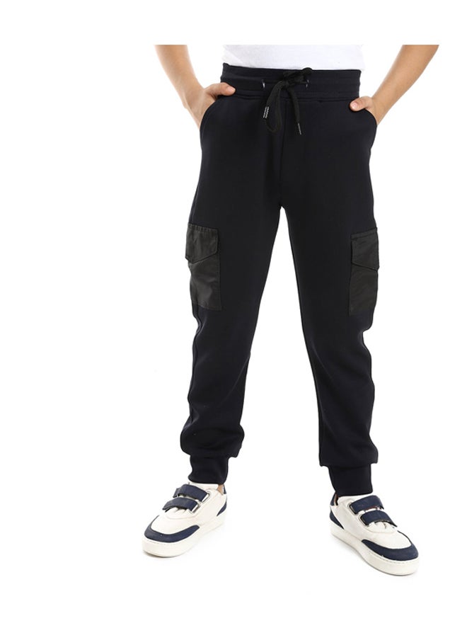 Andora - Elastic Waist With Drawstring Side Pockets Boys Pants - Image 1