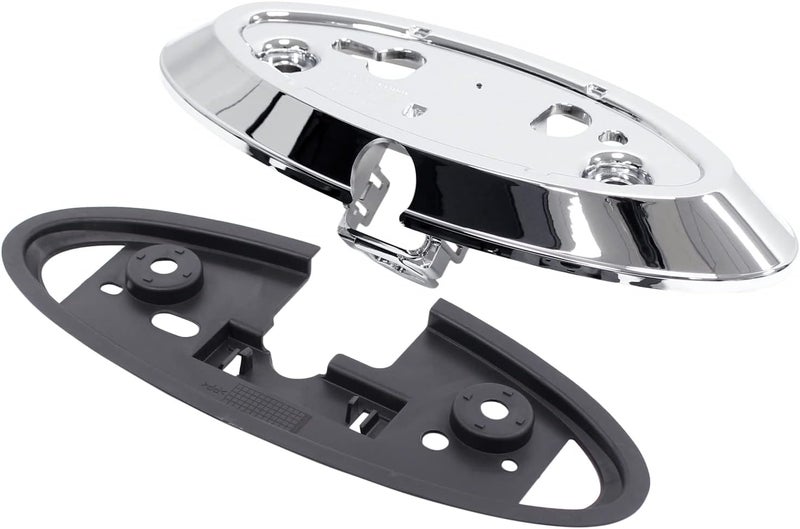 ApplianPar حامل كاميرا الرجوع للخلف من ، إطار كروم لشاحنات Ford F150 F250 F350 F450 F550 - Image 2
