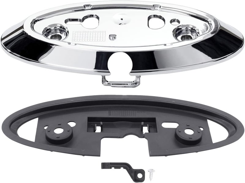 ApplianPar حامل كاميرا الرجوع للخلف من ، إطار كروم لشاحنات Ford F150 F250 F350 F450 F550 - Image 1