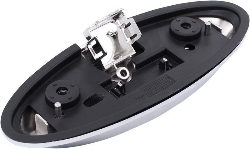 ApplianPar حامل كاميرا الرجوع للخلف من ، إطار كروم لشاحنات Ford F150 F250 F350 F450 F550 - Image 3
