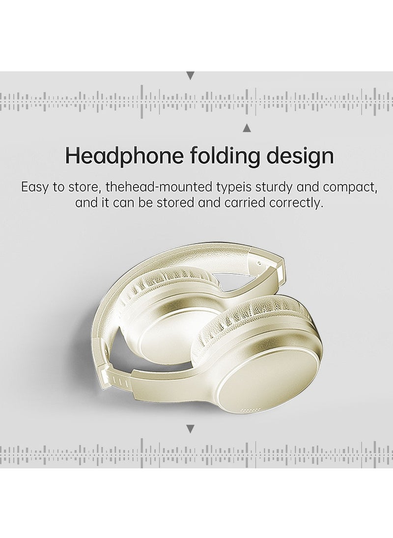 ANC Wireless Bluetooth Headset, Over-Ear Active Noise Reduction with Low Delay Game Mode for Gaming