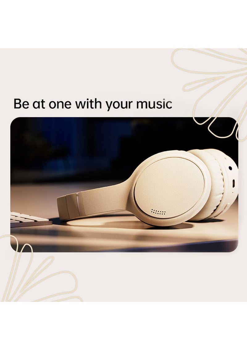 ANC Wireless Bluetooth Headset, Over-Ear Active Noise Reduction with Low Delay Game Mode for Gaming