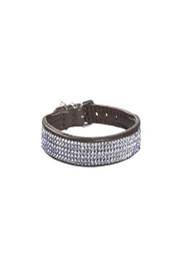 بوبي طوق كريستال الأميرة - بني / 40 سم