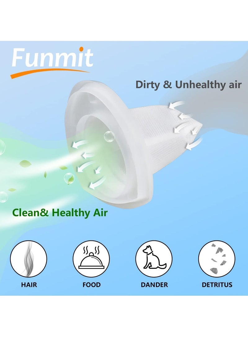 Y&D 6 Pack Replacement Filter for Black and Decker Power Tools VF110 Dustbuster Cordless Hand Vacuum CHV1410L CHV9610 CHV1210 CHV1410 CHV1510 BDH2000L, 90558113-01 - Image 4