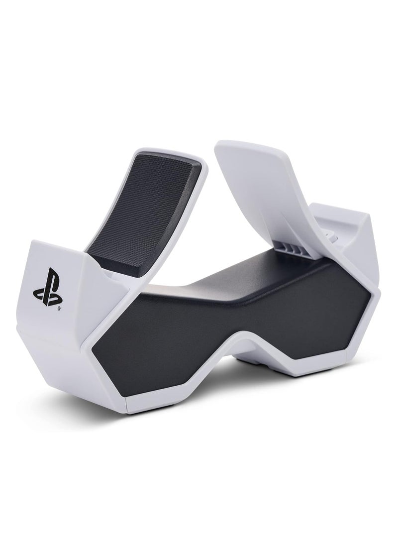 بلاي ستيشن قاعدة شحن DualSense مزدوجة لجهاز PlayStation 5 - حامل شاحن وحدة تحكم PS5 مع محول تيار متردد - Image 1