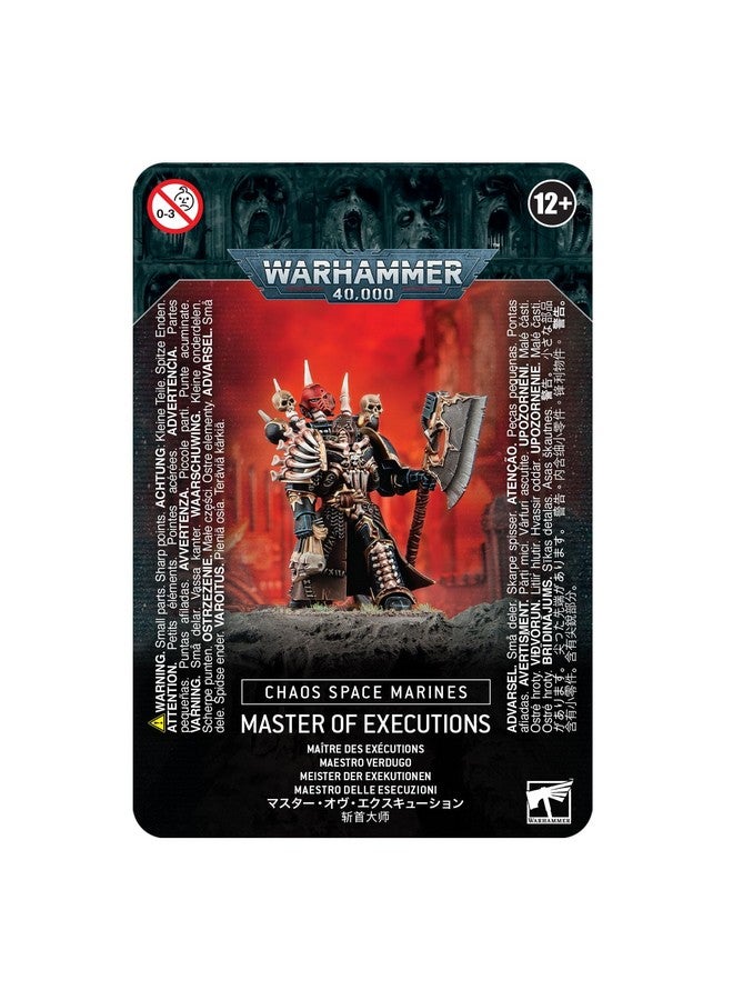Games Workshop - Warhammer 40,000 - Chaos Space Marines Master of Executions