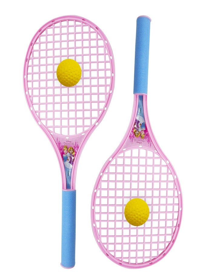 Itoys Plastic Princess Big Beach Tennis Racket Set (Multicolor) - Image 5
