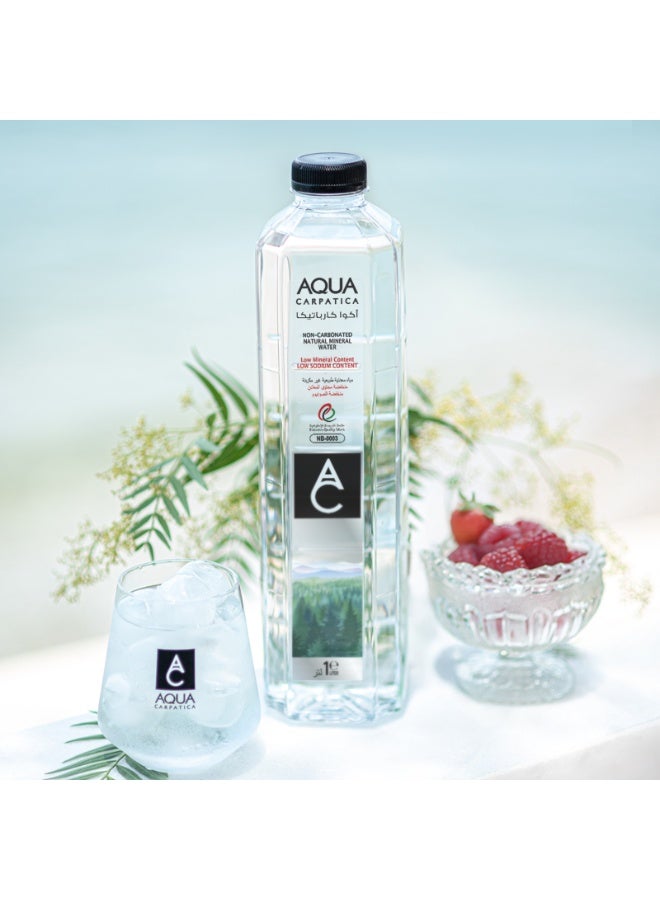 Aqua Carpatica Natural Mineral Water 1L Pack | Naturally Alkaline | Low Sodium Water - Image 4
