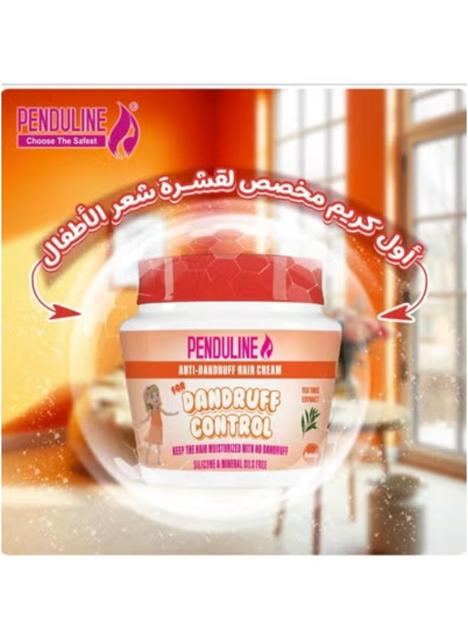 PENDULINE Anti-Dandruff Hair Cream (150g) - Tea Tree Scalp Treatment  - Image 4