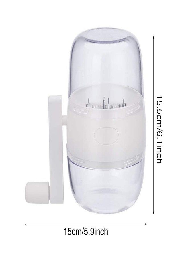 Calidaka Food Chopper Nut Chopper Grinder Hand Crank For All Nuts Walnut Pecans, Kitchen MultiChopper Shredder For Making Toppings - Image 2