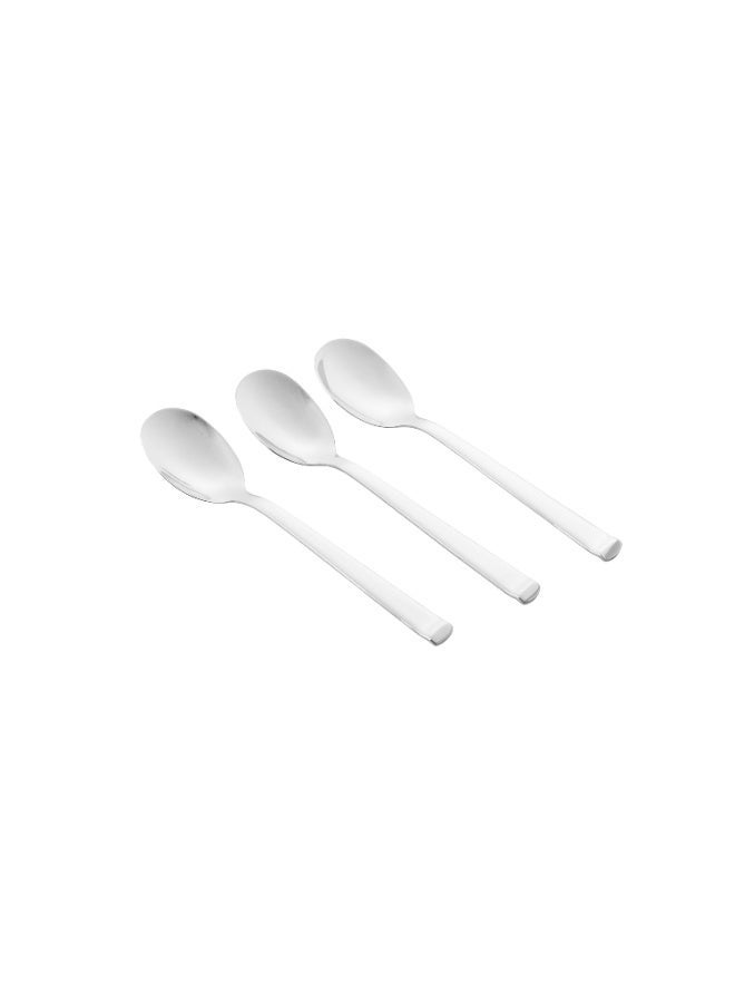 BSF ✨ Plain Steel Teaspoon Set – 6 Pieces ✨ - Image 3