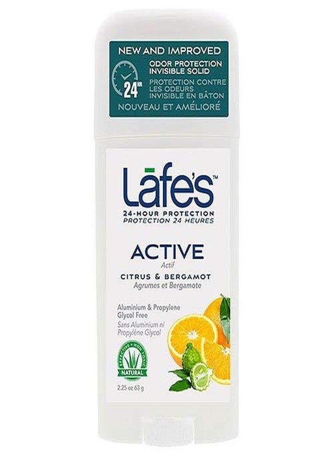 Lafe'S Natural Body Care Deod Twist Stick Active 2.5 Oz