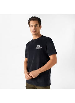Ecko Unltd Logo Print T-shirt with Short Sleeves and Crew Neck