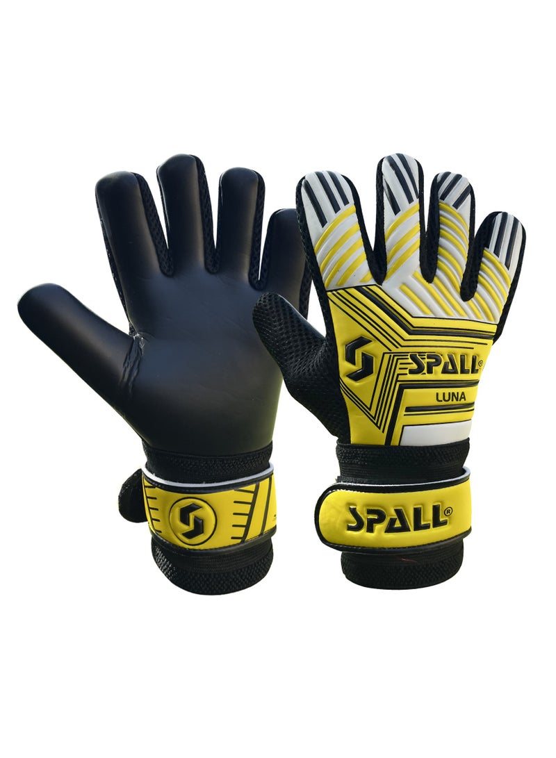 Spall Soccer Goalkeeper Gloves for Adults, Goalkeeper Gloves Extra Strong Grip and Non-Slip Unisex for Indoor and Outdoor Training and Match - Image 1