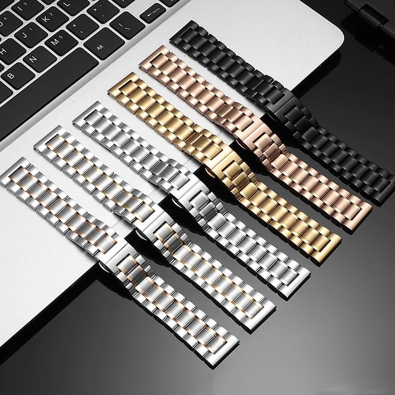 Bluejw 18mm 20mm 22mm Metal Strap Stainless Steel Watch Band for Samsung Galaxy Watch 7/PE/6/5/4  Wristband Replacement Belt - Image 2