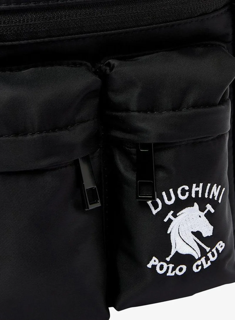 Duchini BLACK Men Adjustable Strap Crossbody Bag for Men | Best Price UAE