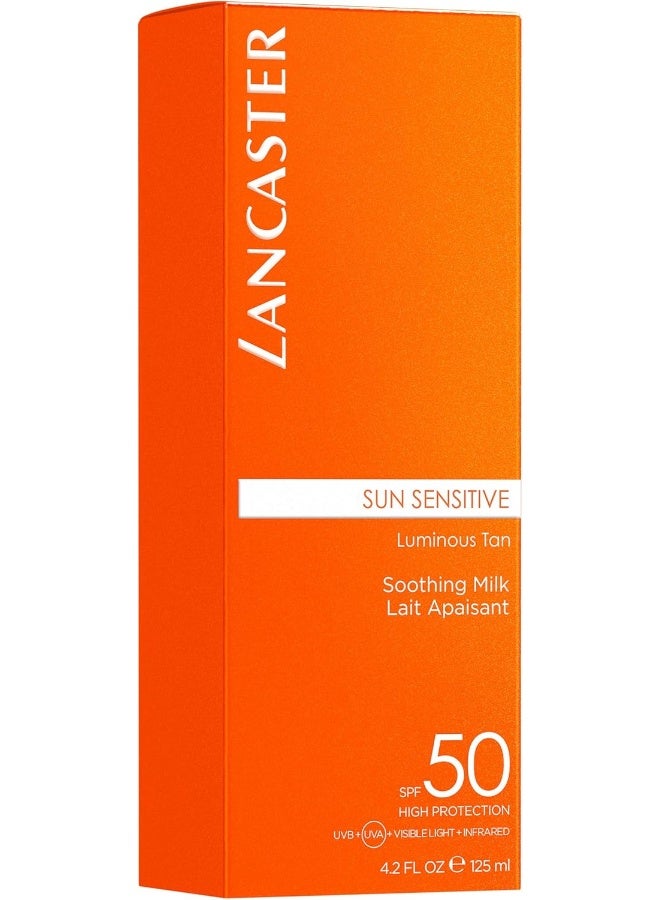 Lancaster Sun Sensitive Delicate Soothing Milk Spf50, 125Ml - Image 3
