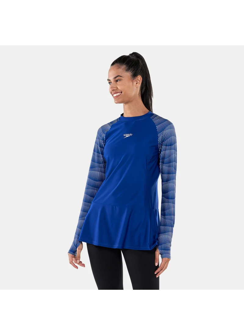 speedo Women's Modest Deluxe Rashguard