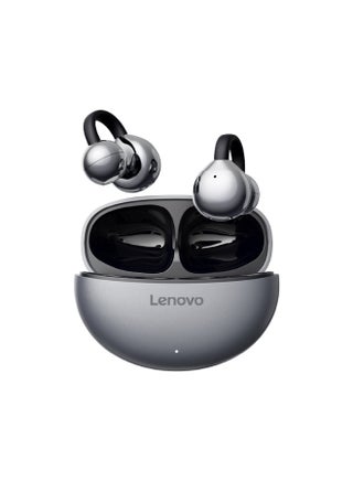 T410 Wireless Earphones, Bluetooth Earbuds, Futuristic Aesthetic Design, Feather-Like Wearing, Open-Ear Listening, Long Battery Life, iOS And Android Grey - view 2