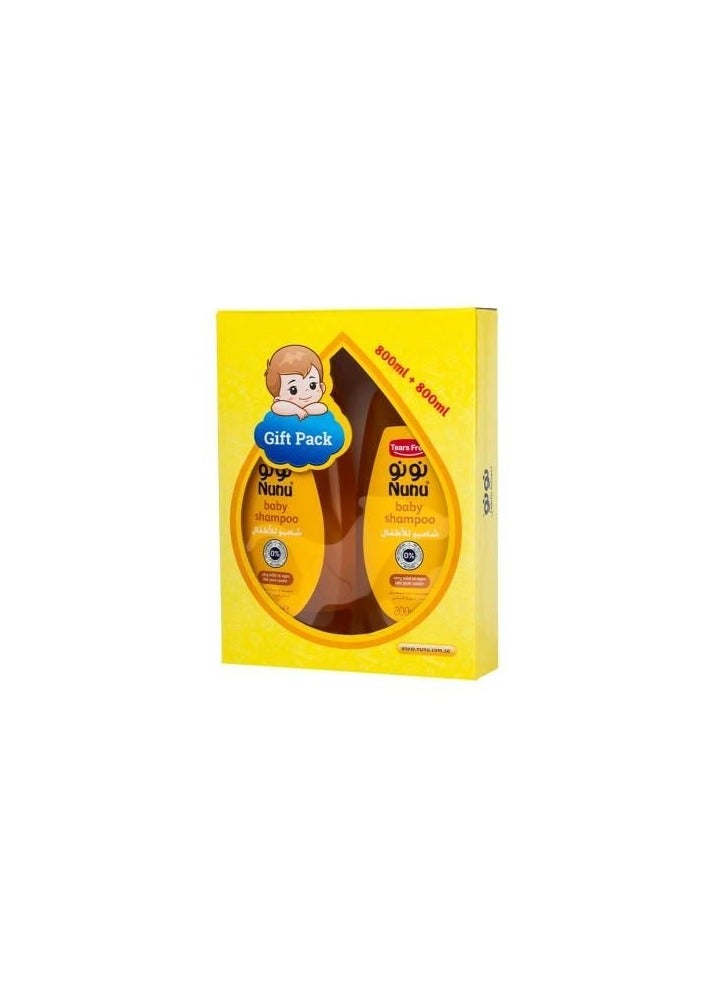 Nunu baby shampoo 800ml + 400 ml
