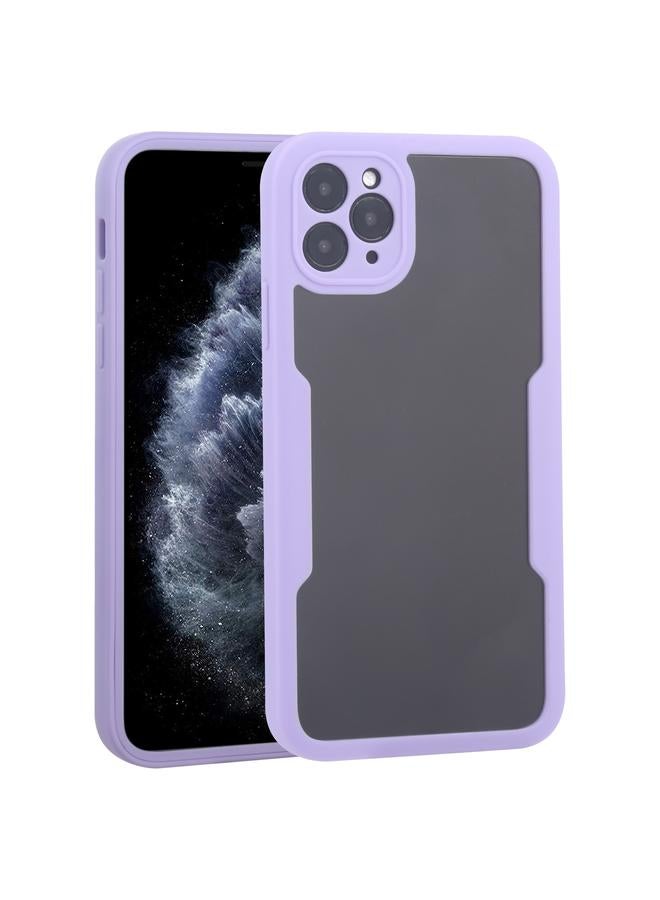 زبون جراب لهاتف iPhone 11 Pro Max مصنوع من الأكريليك + TPU، جراب واقٍ مقاوم للصدمات بتغطية كاملة 360 درجة - Image 1