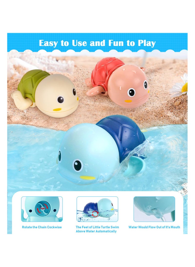 ميتوي 6 ШТ. детских игрушек для купания, Милая заводная игрушка для бассейна с животными - Image 5