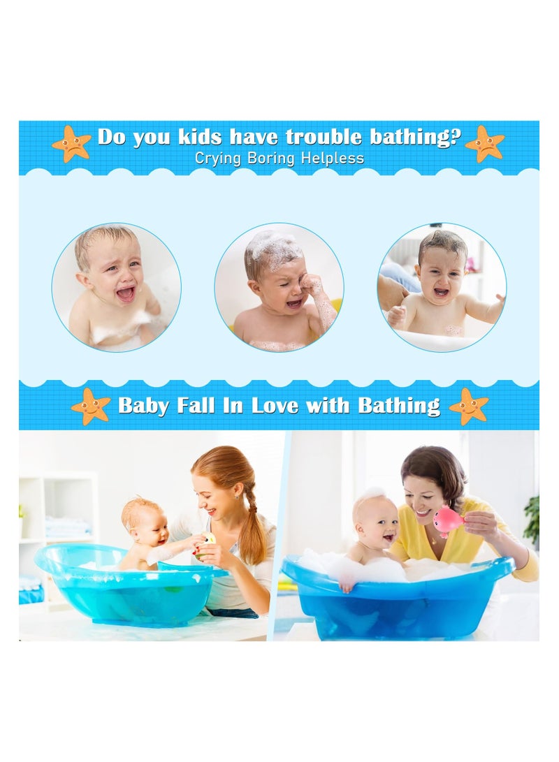 ميتوي 6 ШТ. детских игрушек для купания, Милая заводная игрушка для бассейна с животными - Image 4