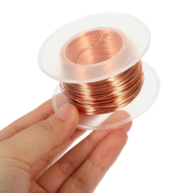 9% Pure Soft Copper Wire 24 Gauge 130 Feet Beading Wire for Jewelry Making and Gardening DIY Projects Electroculture for Bonsai and Art - Image 4