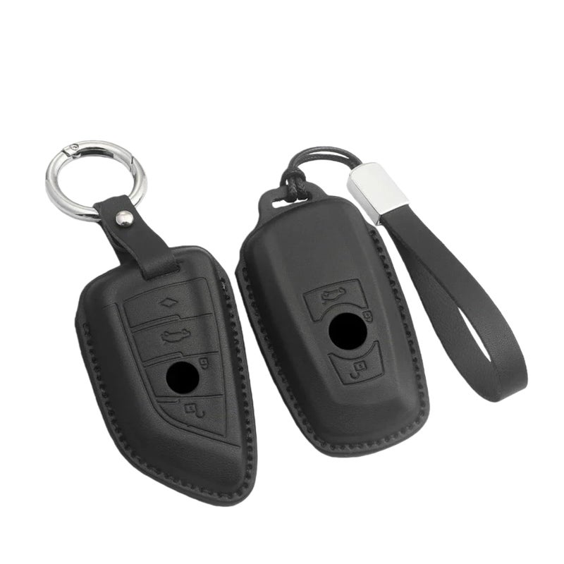 Black A2 Car Key Case Cover Shell Fob Compatible For BMW 1 7 Series X1 X3 X4 X5 X6 X7 - Image 5