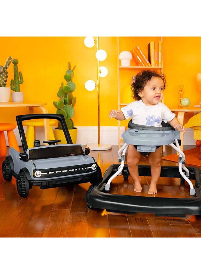 Bright Starts Ways to Play Walker - Ford Bronco Area 51, 4-in-1 Walker for Babies, Lights, Sounds & Push Walker, Ages 6 Months+ - Image 5