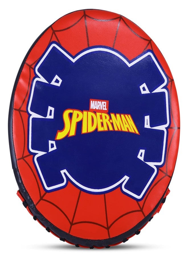 STARTER Marvel Spiderman Focus Pad & Gloves Set, Easy to Assemble, Boxing Gloves, Focus Pads, Kids for 3Y+, Red | Safe & Gift-Friendly - Image 3