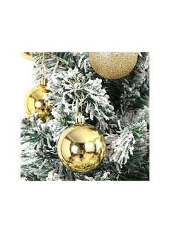The Bros 24Pcs Mini Christmas Balls Ornaments for Xmas Christmas Tree - 1.57 Inch Shatterproof Christmas Tree Decorations Hanging Ball for Holiday Wedding Party Decoration Gold  - Image 2