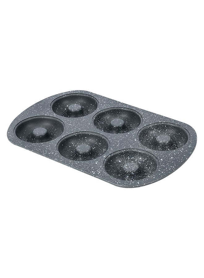 Royalford 6-Cavity Donut Pan Grey 32cm - Image 4