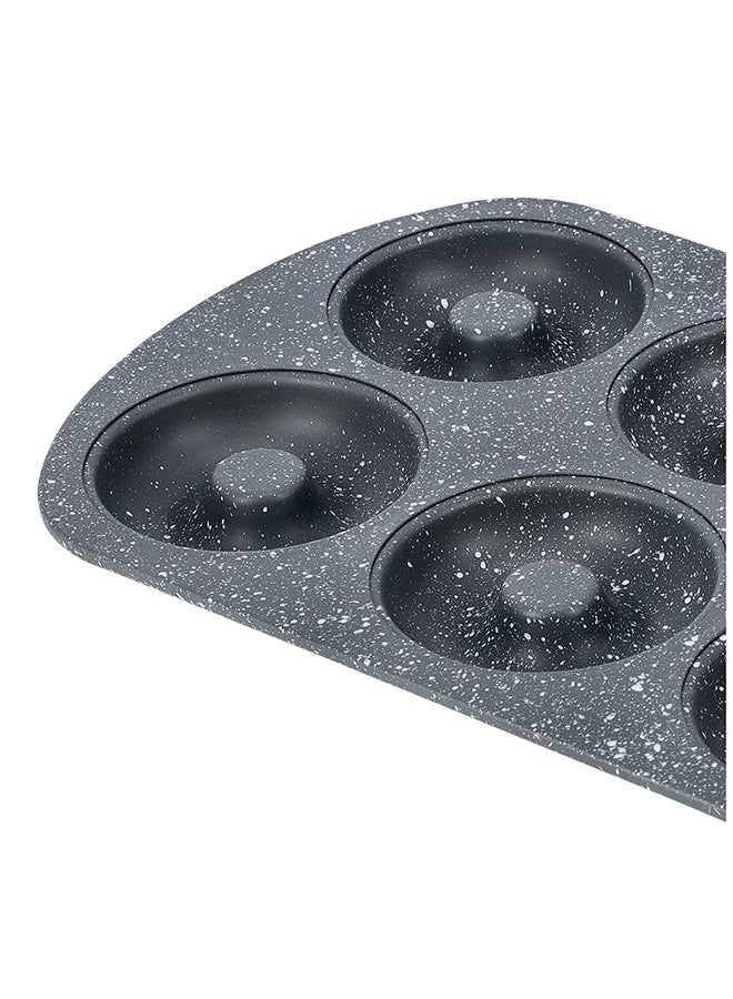 Royalford 6-Cavity Donut Pan Grey 32cm - Image 5
