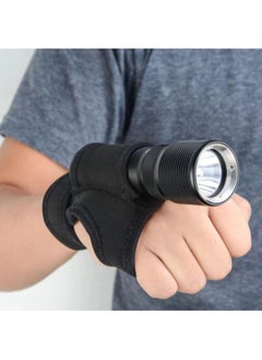 Diving Flashlight Glove Hands-Free Flashlight Holder Universal Adjustable Wrist Strap Scuba Dive Lights Accessories (Not Included Flashlight)