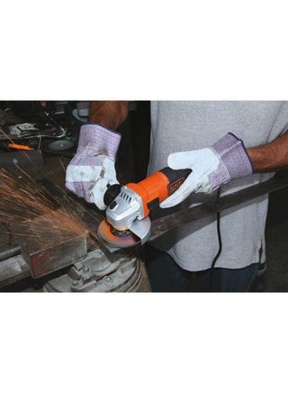 650W Small Angle Grinder, G650-B5 Orange/Black - view 4